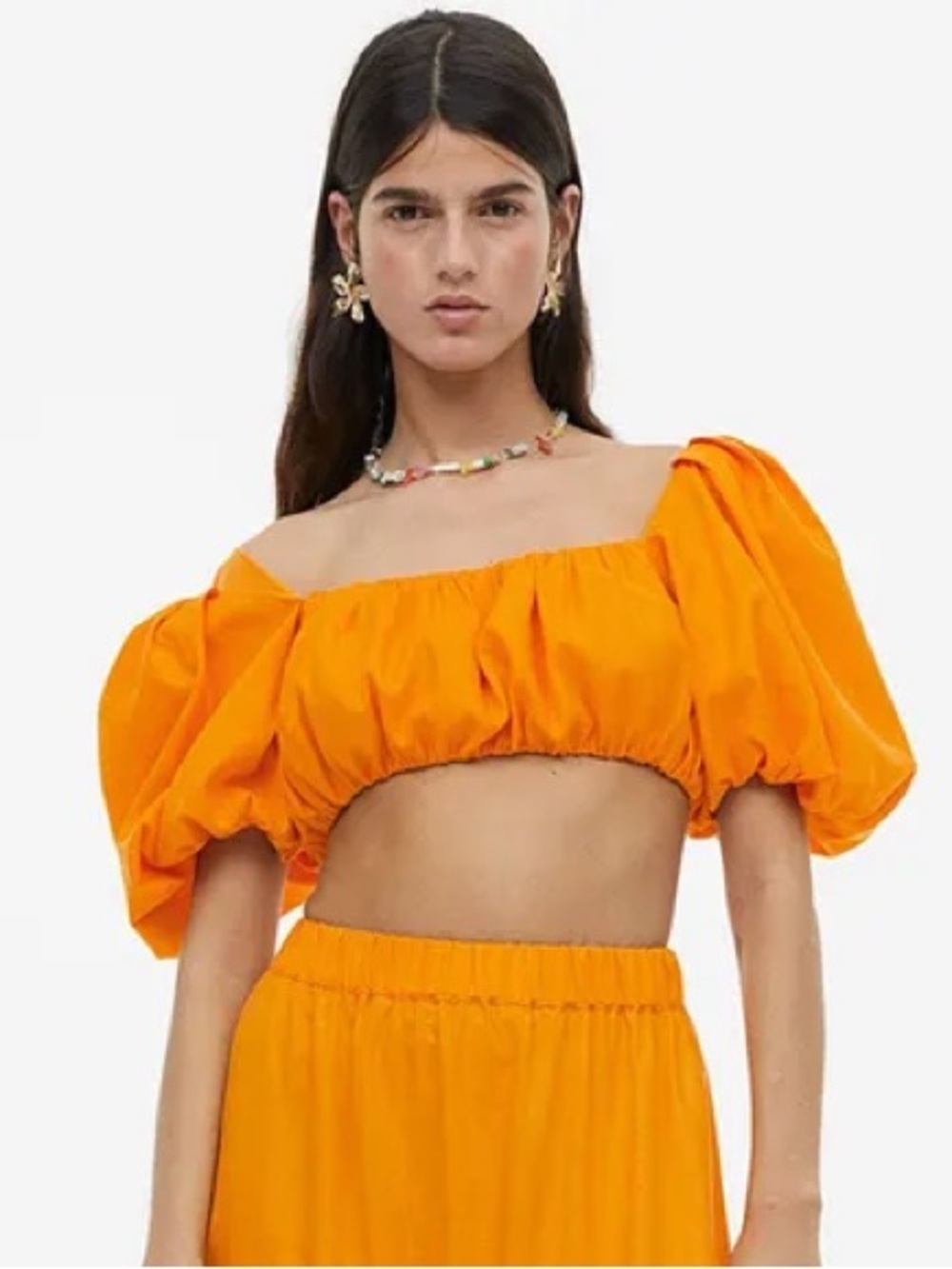 H&M Linen Blend TOP ONLY
